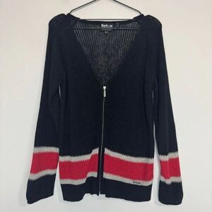Barbour Zip Up Alpaca Blend Cardigan 8